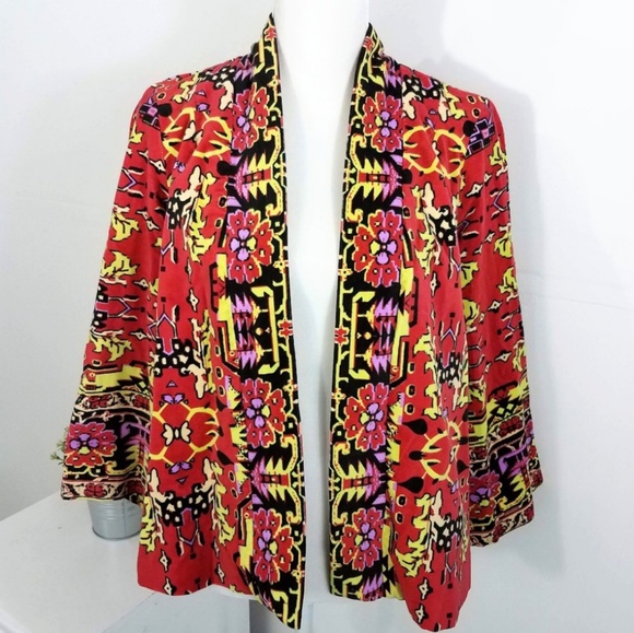 Soft Surroundings Jackets & Blazers - Soft Surroundings Vera Velvet Open Front Jacket